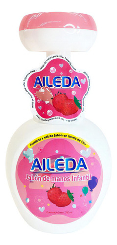 Jabón De Manos Aileda Frutilla 300 Ml