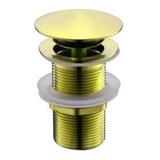 Válvula Click Ralo Inteligente Cuba Pia Inox 1/4 E27 Dourado