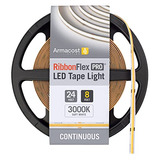 Cinta De Luz Led Ribbonflex Pro Cob Blanca De 24v, 3000...