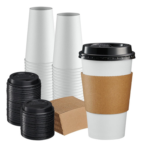 Pack De 50 Vasos P/ Cafe Comfy Package Descartables, 470 Ml