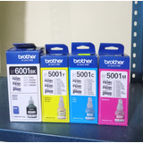 Kit De 4 Tintas Brother Originales Bt5001 Y Bt6001bk