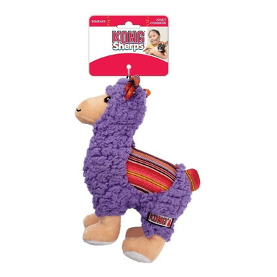 Juguete Peluche Llama Sherps Mediana Morado Perro Kong Color Lila | MercadoLibre