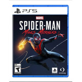 Spiderman Miles Morales Ps5 - Físico 