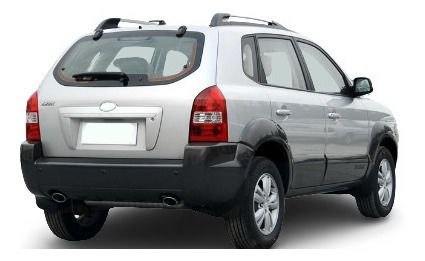 Parachoque Trasero Hyundai Tucson 4x2 2005-2009 Original Foto 3