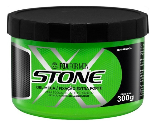Gel Mega Stone 300g Fox For Men Gel Cola Extra Forte