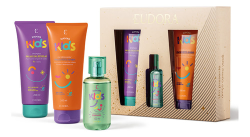 Eudora Kids Kit Shampoo + Condicionador + Colonia - Ler