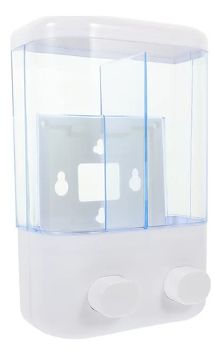 Dispenser Doble Jabon Liquido Shampoo Crema Enjuage Colgar