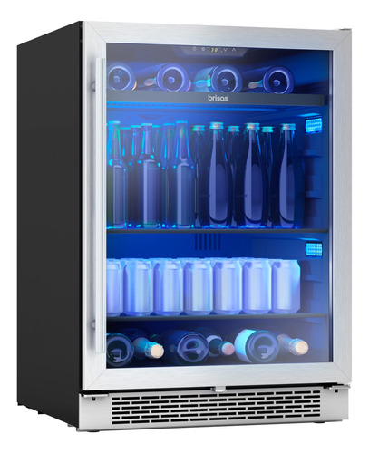 Zephyr Brisas - Refrigerador De Vino De 24 Pulgadas De Una S