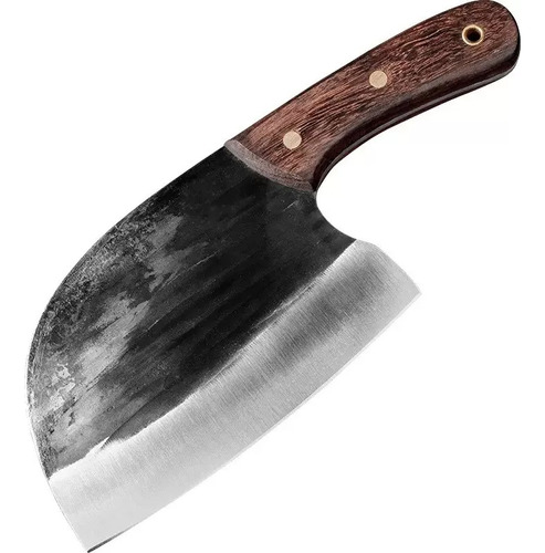 Cuchillo Profesional Vikingo Carnicero Hacha Forjado Mcd99