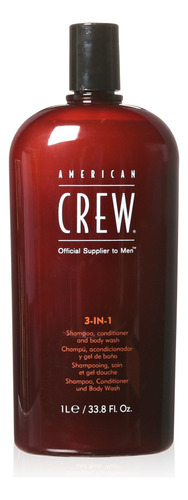 American Crew Champú Y Acondicionador 3 En 1 Y Jabón Corp.