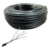 Cable Utp Red Cat 5e Exterior 100mts Metros 100% Cobre Cctv