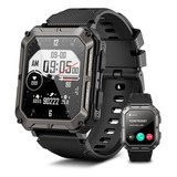 Reloj Inteligente Militar Para Hombre, Da Bluetooth (respue.