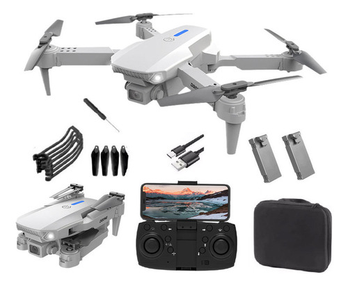 1 Mina Drone Profissional Barato Hd Câmera Dupla 2 Baterias