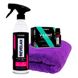 Kit Restauração De Farol Revelax 500ml + V-light 20ml Vonixx