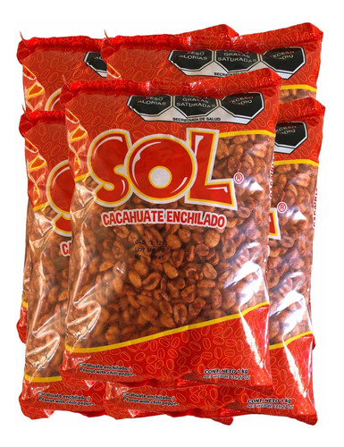 Cacahuate Enchilado Sol 5 Kg 