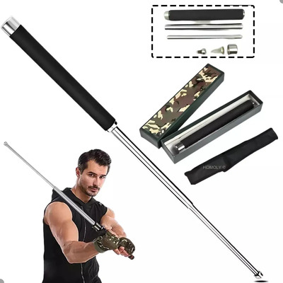 Bastón Retráctil Seguridad Personal Salvaje Valle De 64 Cm | MercadoLibre