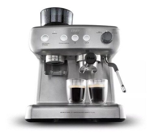 Cafetera Expresso Con Molinillo Oster Barista Max Bvstem7300