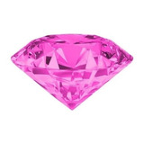 Joia Foto Unha Diamante Pedra Pedraria Cristal Rosa 