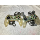 Controle Ps1 Playstation HoriPad Ii Clear Transp Nota B Jp