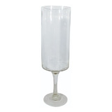 Florero De Vidrio Cristal Transparente Premium Chico Fv-086