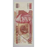 Billete De 100 Pesos De Nezahualcoyotl Familia F 