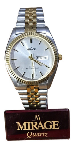 Reloj Hombre Mujer Maquina Seiko Marca Mirage Japón Calendar