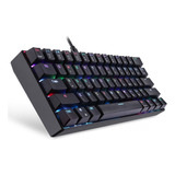 Motospeed Ck61 Rgb Teclado Mecánico Para Juegos Outmu Rojo