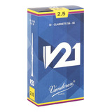Cajas De Cañas Clarinete Sib V21 Nº2.5 Cr8025 Vandoren