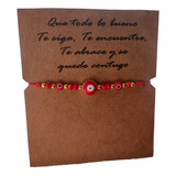 Pulsera De Hilo Rojo Con Ojo Turco Proteccion Contra Envidia