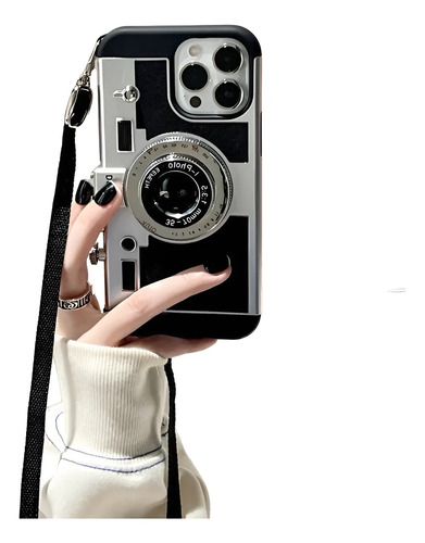 Funda Emily Paris Correa Para iPhone + Mica +protector Cable