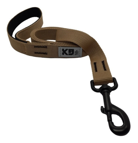 Correa De Paseo De 1,5 Mts K9 Urban Black, Adiestramiento.