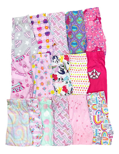 Lleva Pack 5 Pantalones Para Bebes Niñas Diferentes Modelos