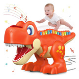 Juguetes Musicales De Dinosaurios Para Bebés 6-12-18 Meses 1