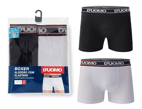 Kit C/10 Cuecas Boxers Duomo Algodão (613)