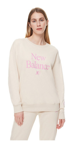 Buzo New Balance Essentials Celebrate Fleece Mujer