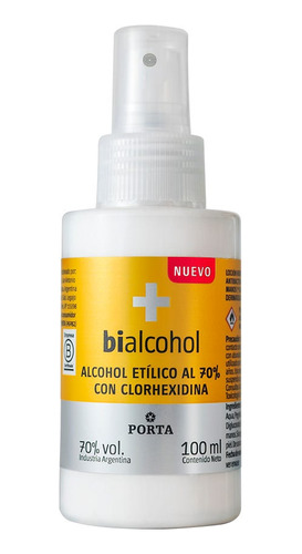 Pack X 12 Unid. Alcohol  Etilico 70% C Clorhexidin Bialcoho