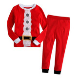 Conjunto De Pijama De Navidad Para Niños De 5 A 6 Años