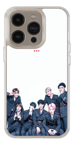 Funda Transparente Para iPhone Chicos Bts1