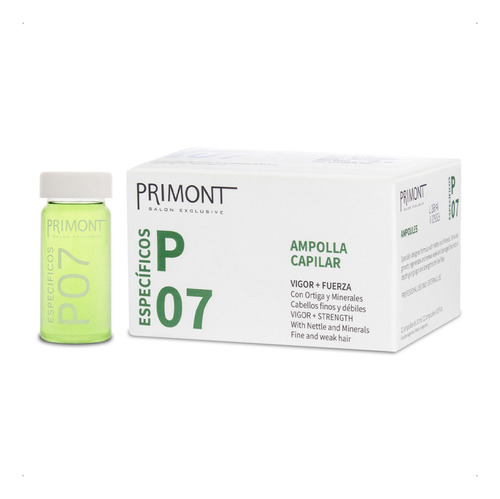 Primont P07 Ampolla Anticaída Ortiga & Minerales 12u (10ml)
