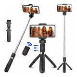 3 Em 1 Bluetooth Selfie Stick Tripé Com Controle Remoto