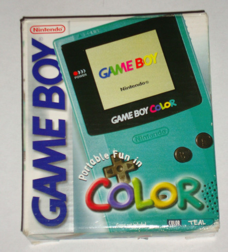 Consola Gameboy Color Teal Completa (mr2023)  Snes Sega