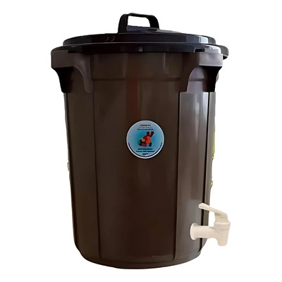 Dispensador Agua Bote 55 Litros Con Llave Y Tapa  | Meses sin interés