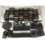 Atari 2600 Jr Arcoiris Combo Con 6 Controles Y 47 Juegos