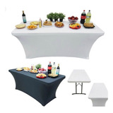 Funda De Mantel Tela Spandex Mesa 122x60x74cm Evento