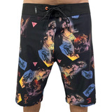 Bermuda Mcd Boardshorts Colagem Original Exclusiva