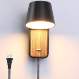 Lámpara De Pared Moderna Con Cable Enchufable, Apliques De M