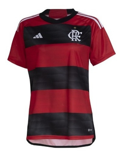 Camisa Flamengo Fem Jogo 1 adidas 2023