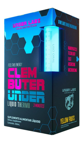 Clembuter Under Termogênico Liquido 250ml  Under Labz