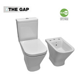 Juego De Baño Roca Dama Senso + Asiento Amortiguado Pe