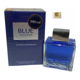 Perfume Blue Seduction Masculino Edt 200ml - Selo Adipec 
